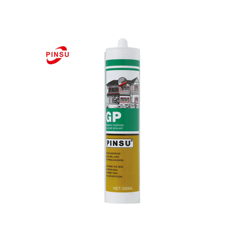 Odporny na warunki atmosferyczne neutralny silikonowy uszczelniacz PINUS-GP do szkła i metalu