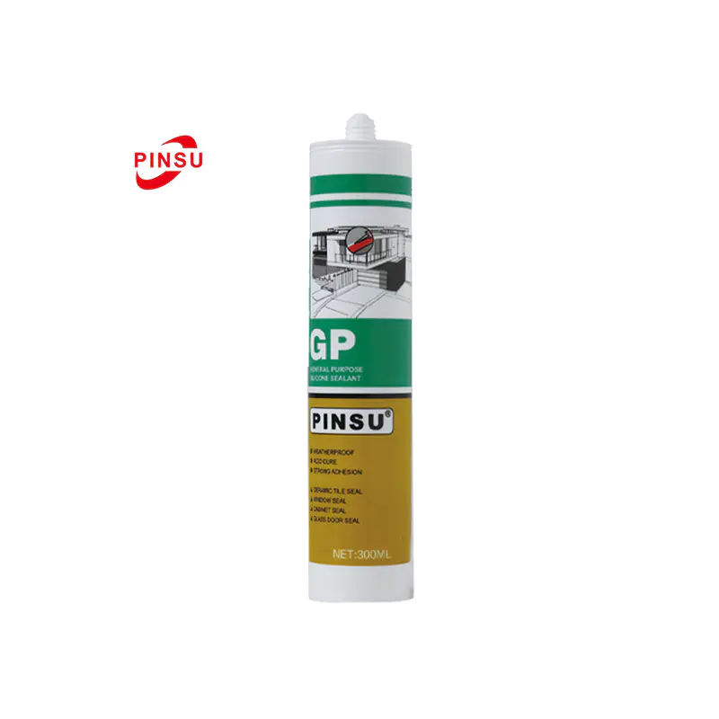 PINSU-GP Ocetowy uszczelniacz silikonowy do uszczelniania szkła i okien